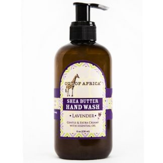 OUT OF AFRICA, SHEA BUTTER HAND WASH, LAVENDER, 8 OZ / 230ml