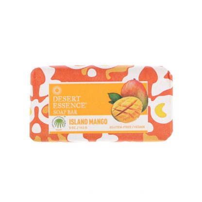 DESERT ESSENCE, SOAP BAR, ISLAND MANGO, 5 OZ / 142g