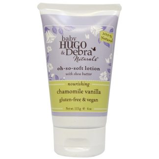 HUGO NATURALS, BABY, OH-SO-SOFT LOTION WITH SHEA BUTTER, CHAMOMILE & VANILLA, 4 OZ / 113ml