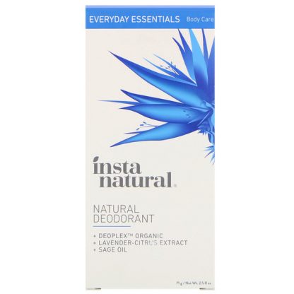 INSTANATURAL, NATURAL DEODORANT, 2.5 OZ / 71g