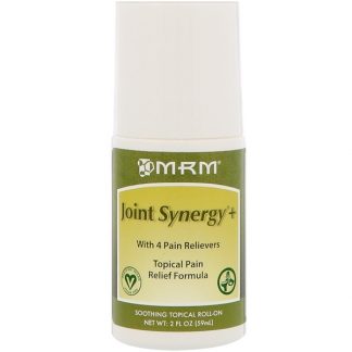 MRM, JOINT SYNERGY+, SOOTHING TOPICAL ROLL-ON, 2 OZ / 59ml