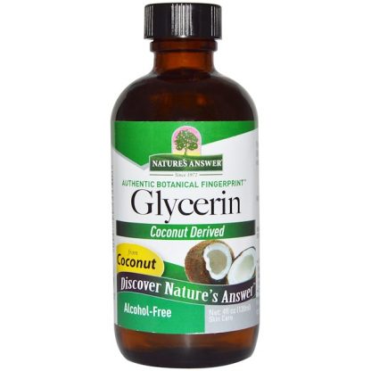 NATURE'S ANSWER, GLYCERIN, ALCOHOL-FREE, 4 FL OZ / 120ml