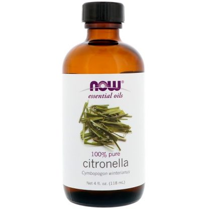 NOW FOODS, ESSENTIAL OILS, CITRONELLA, 4 FL OZ / 118ml