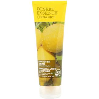 DESERT ESSENCE, ORGANICS, SHAMPOO, LEMON TEA TREE, 8 FL OZ / 237ml