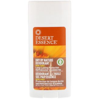 DESERT ESSENCE, DEODORANT, DRY BY NATURE, 2.5 OZ / 70ml