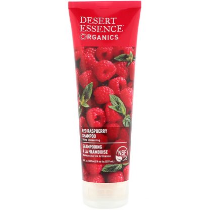 DESERT ESSENCE, ORGANICS, SHAMPOO, RED RASPBERRY, 8 FL OZ / 237ml