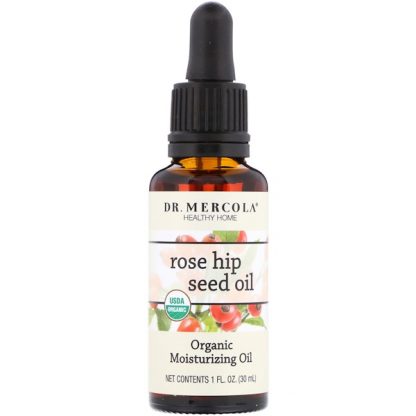 DR. MERCOLA, ORGANIC MOISTURIZING OIL, ROSE HIP SEED OIL, 1 FL OZ / 30ml