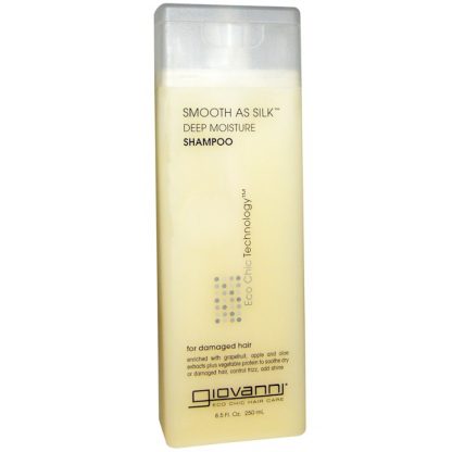 GIOVANNI, SMOOTH AS SILK, DEEP MOISTURE SHAMPOO, 8.5 FL OZ / 250ml