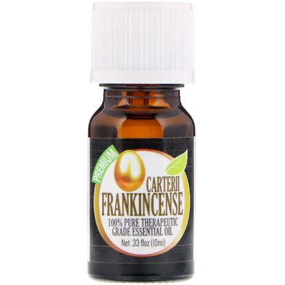 HEALING SOLUTIONS, 100% PURE THERAPEUTIC GRADE ESSENTIAL OIL, CARTERII FRANKINCENSE, 0.33 FL OZ / 10ml