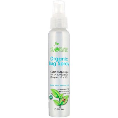 SKY ORGANICS, ORGANIC BUG SPRAY, 4 FL OZ / 118ml