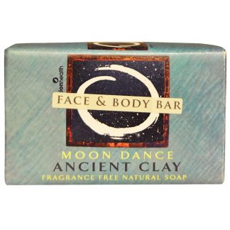 ZION HEALTH, ANCIENT CLAY NATURAL SOAP, MOON DANCE, FRAGRANCE FREE, 6 OZ / 170g