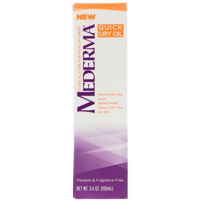 MEDERMA, QUICK DRY OIL, 3.4 OZ / 100ml