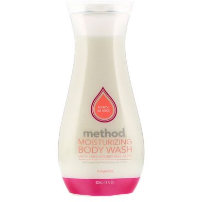 METHOD, MOISTURIZING BODY WASH, MAGNOLIA, 18 FL OZ / 532ml