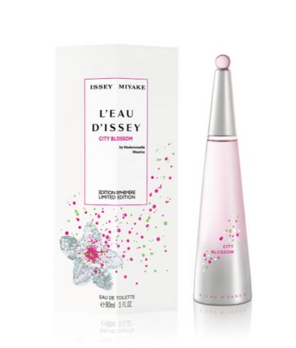 ISSEY MIYAKE L'EAU D'ISSEY CITY BLOSSOM BY MADEMOISELLE MAURICE LIMITED EDITION EDT FOR WOMEN