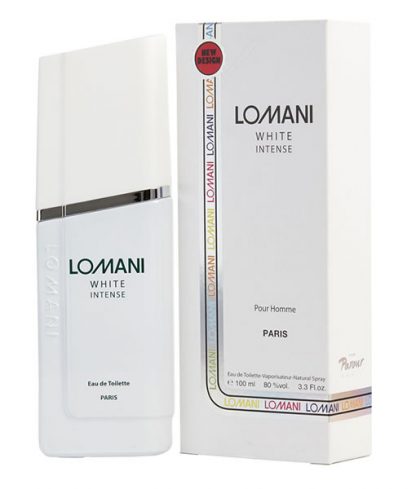 LOMANI WHITE INTENSE EDT FOR MEN