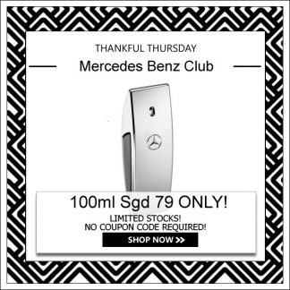 MERCEDES BENZ CLUB EDT FOR MEN 100ML [THANKFUL THURSDAY SPECIAL]