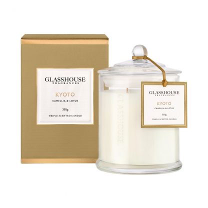 GLASSHOUSE FRAGRANCES CANDLE - KYOTO 350G