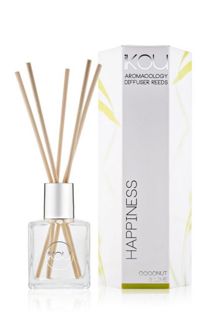 IKOU AROMACOLOGY DIFFUSER REEDS â€“ HAPPINESS